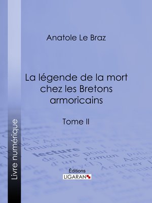 cover image of La légende de la mort chez les Bretons armoricains